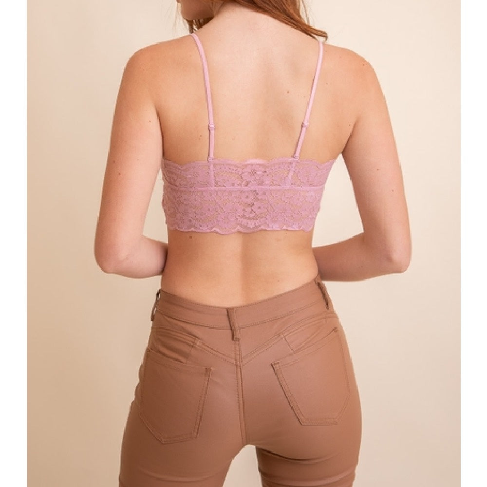 Dainty Lace Bandeau Top