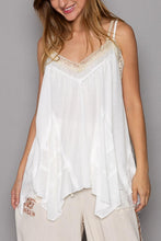 Load image into Gallery viewer, POL Dandelion Breeze Asymmetrical Cut Top
