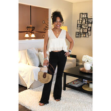 Load image into Gallery viewer, POL Darling Ruffled Knit Top
