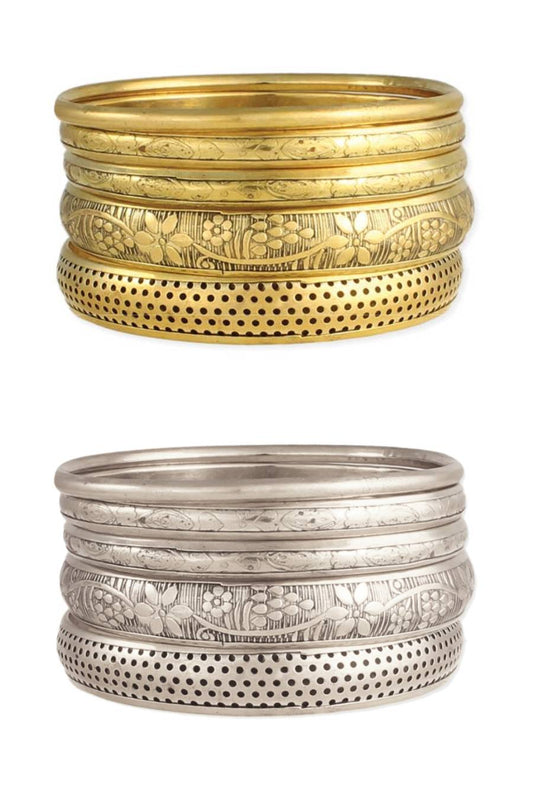 Daystar Bangle Bracelet Set