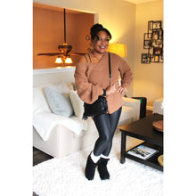 Load image into Gallery viewer, Oversized Waffle Knit Sweater
