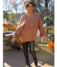 Load image into Gallery viewer, Oversized Waffle Knit Sweater
