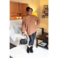 Load image into Gallery viewer, Oversized Waffle Knit Sweater
