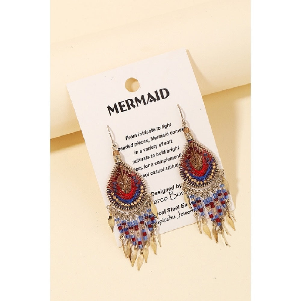 Desert Mermaid Dangle Earrings
