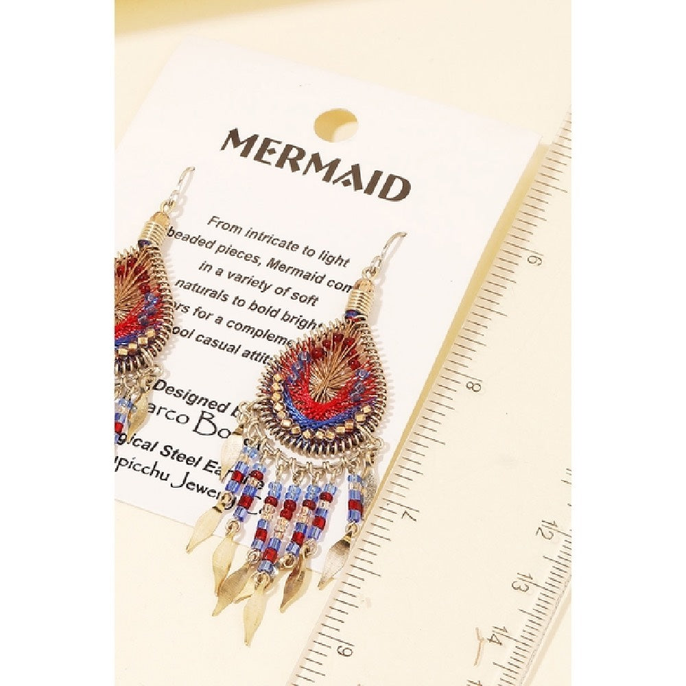 Desert Mermaid Dangle Earrings