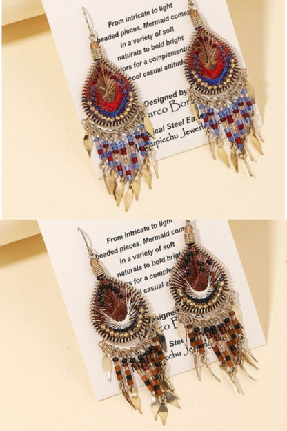 Desert Mermaid Dangle Earrings