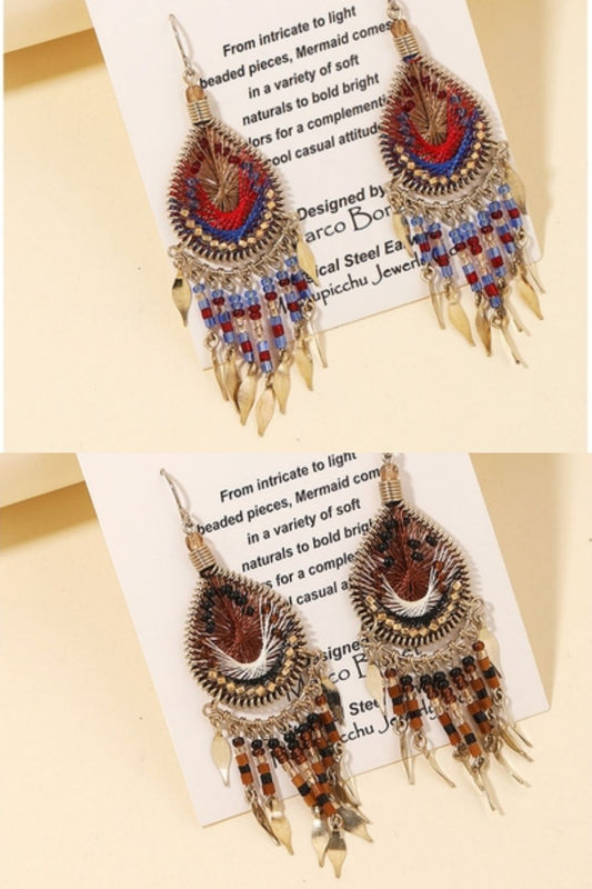 Desert Mermaid Dangle Earrings