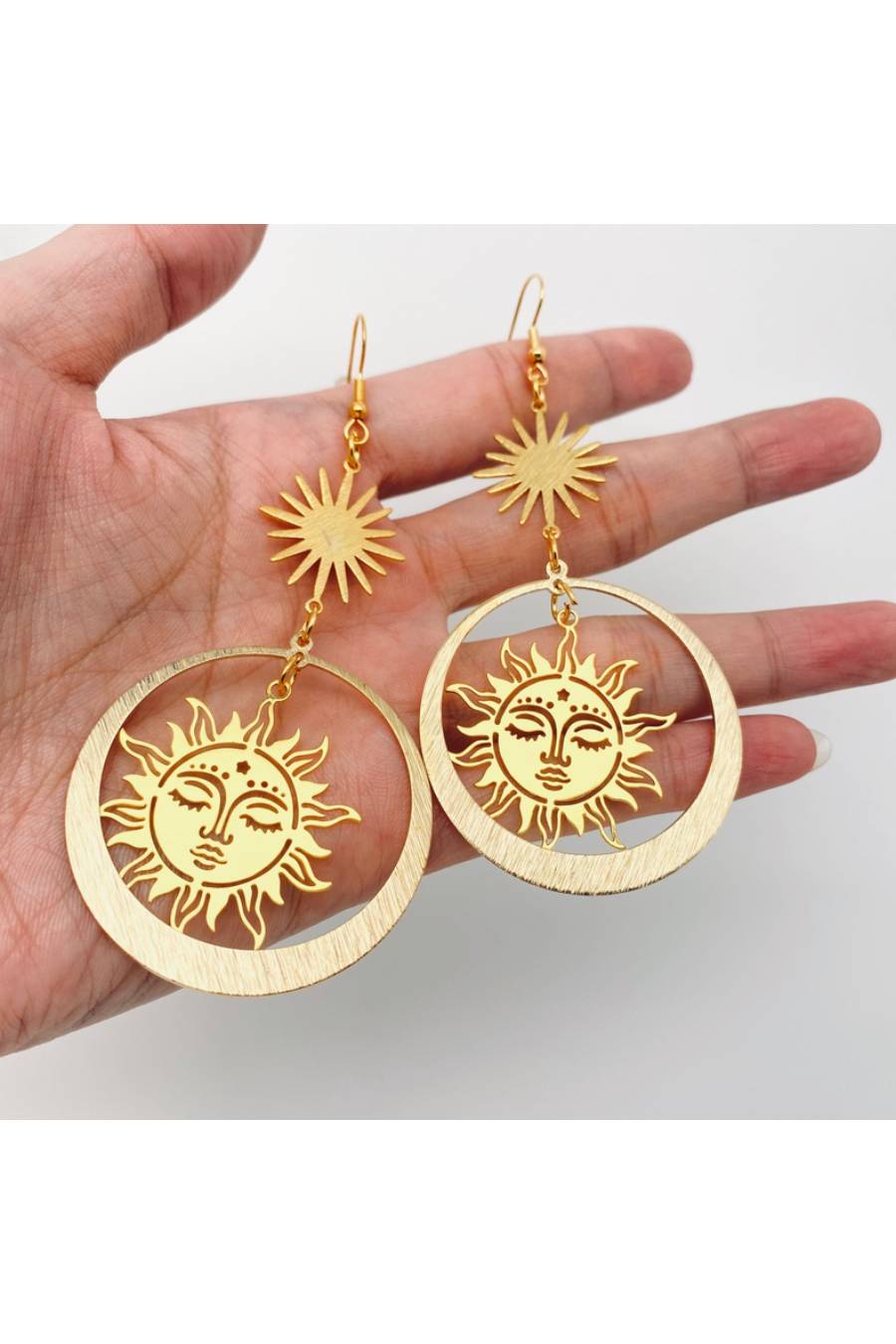Divine Sun Goddess Earrings