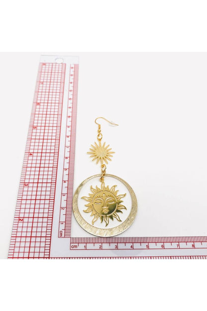 Divine Sun Goddess Earrings