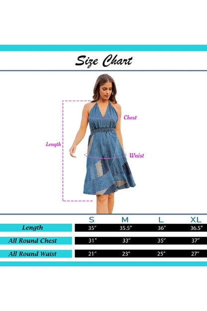 YT Dixie Denim Babydoll Dress