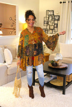 Load image into Gallery viewer, Earthy Boho Jhabla Top
