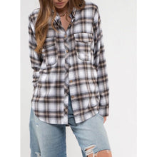 Load image into Gallery viewer, Erica Plaid Lightweight Top
