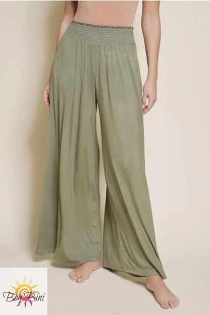 Emilia Bamboo Palazzo Pants