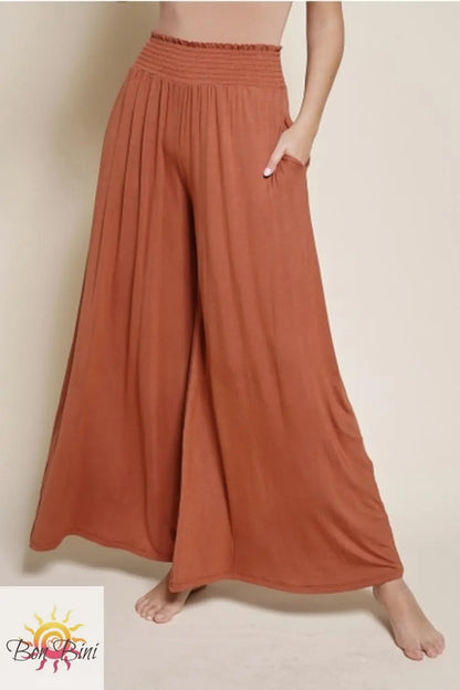 Emilia Bamboo Palazzo Pants
