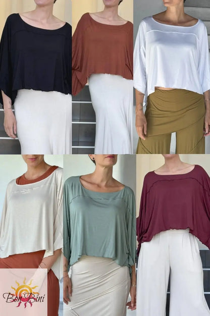 Essential Boho Poncho Top