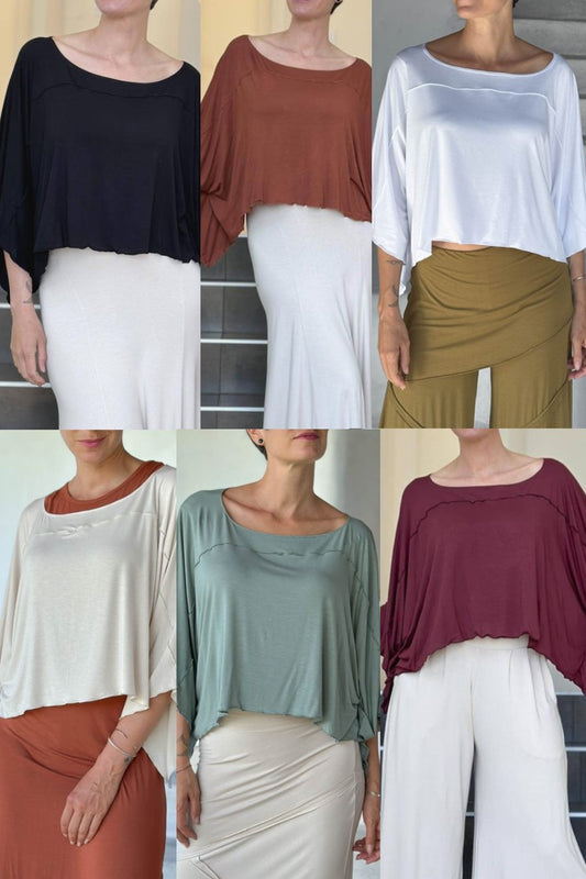 Essential Boho Poncho Top