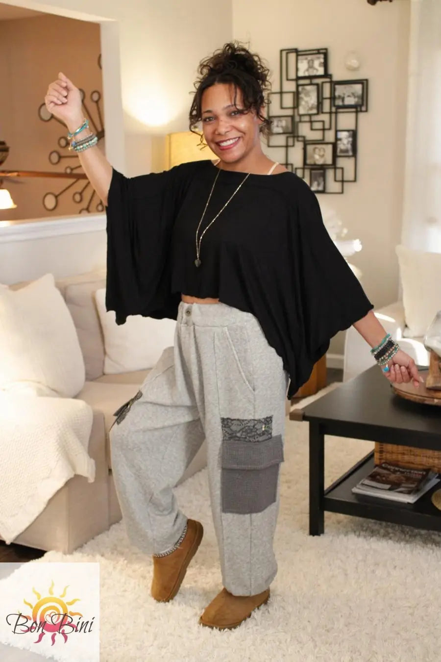 Essential Boho Poncho Top