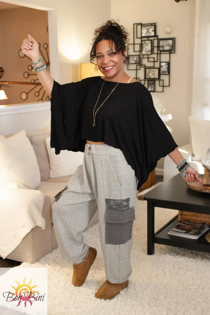 Essential Boho Poncho Top