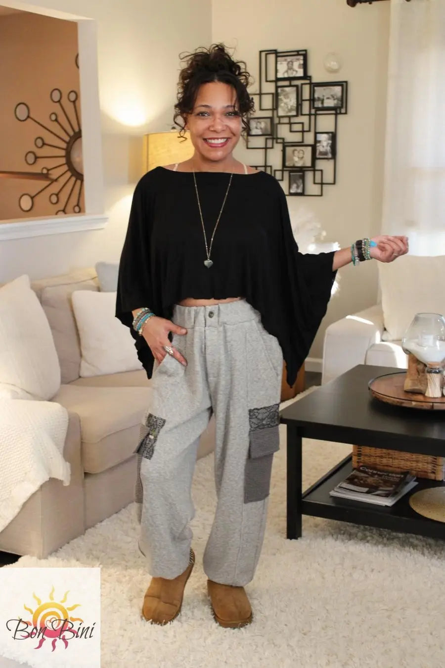 Essential Boho Poncho Top