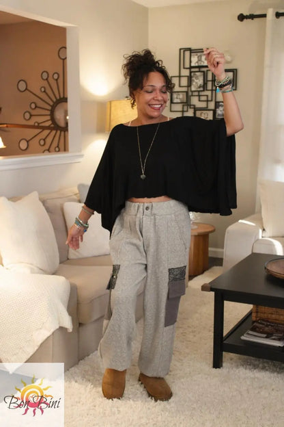 Essential Boho Poncho Top