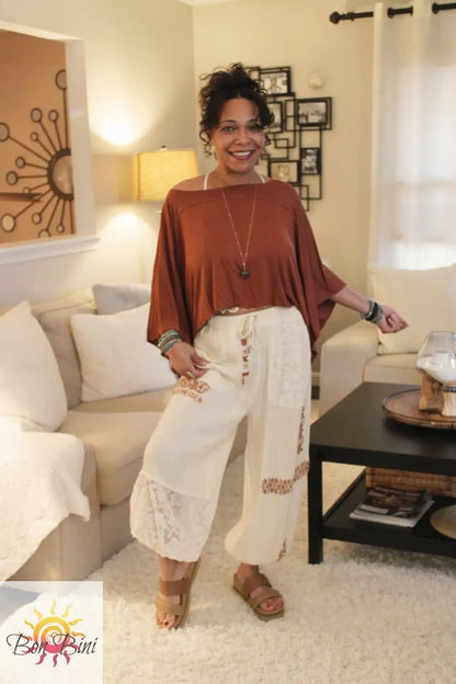 Essential Boho Poncho Top