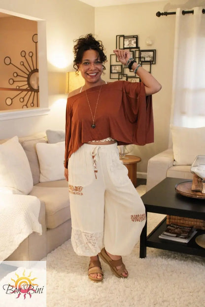 Essential Boho Poncho Top
