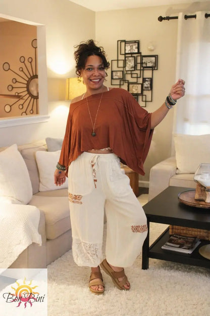 Essential Boho Poncho Top