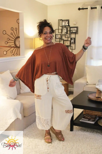 Essential Boho Poncho Top
