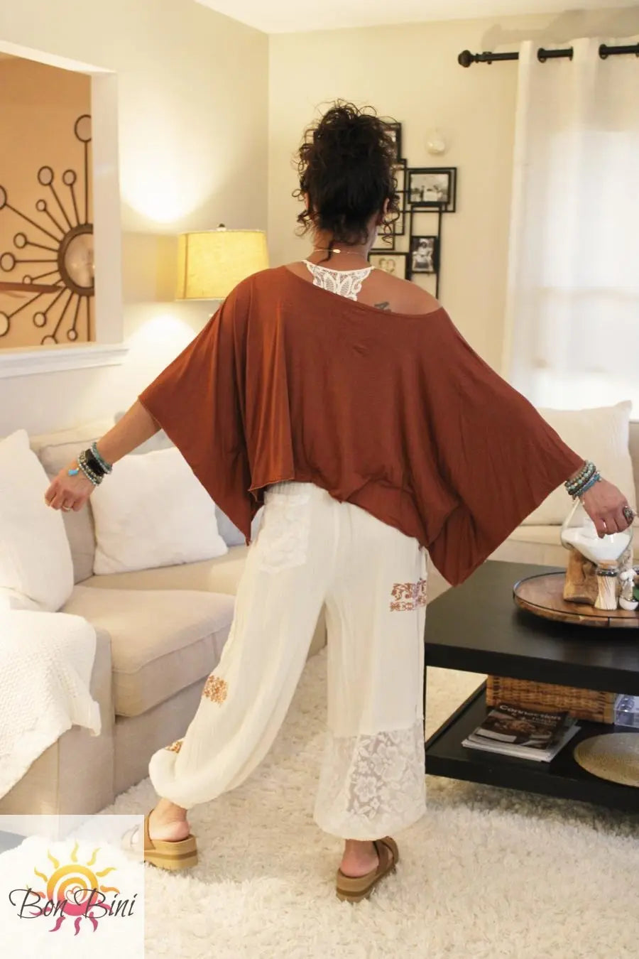 Essential Boho Poncho Top