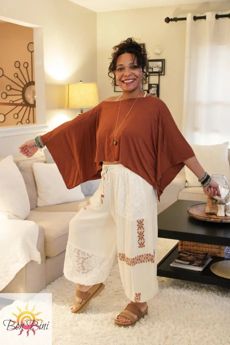Essential Boho Poncho Top