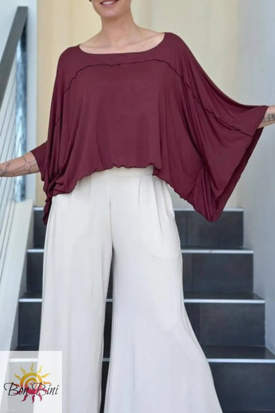 Essential Boho Poncho Top