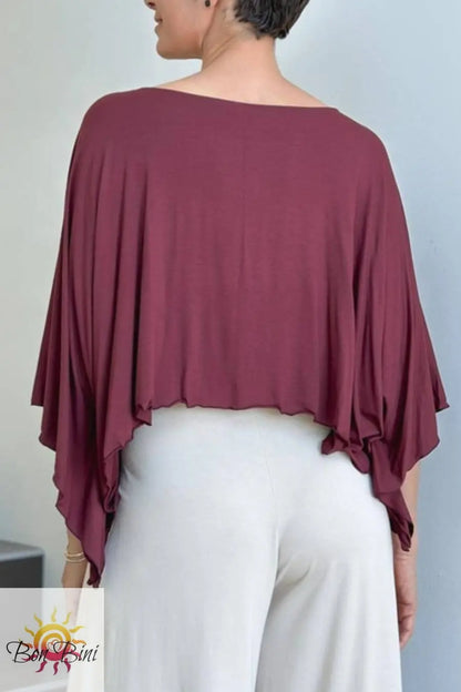 Essential Boho Poncho Top