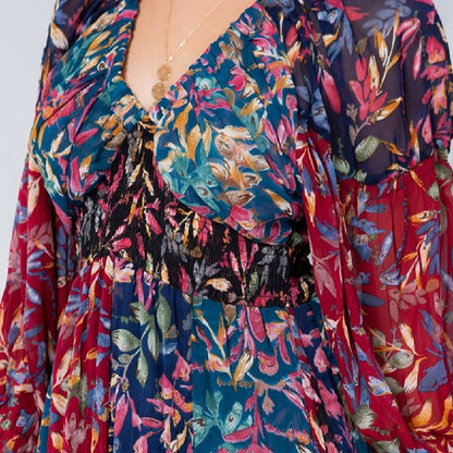 YT Fall Breeze Midi Dress