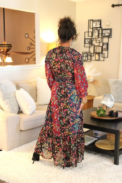 YT Fall Breeze Midi Dress