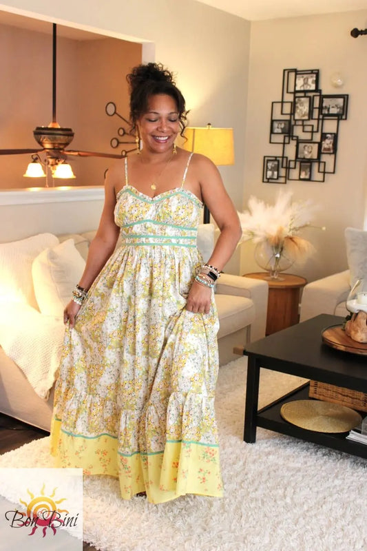 Feeling Sunny Daffodil Maxi Dress