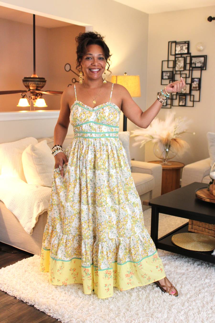 Feeling Sunny Daffodil Maxi Dress