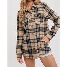 Load image into Gallery viewer, Kayce Flannel Plaid Top
