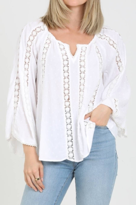 Flare Bell Sleeve Top