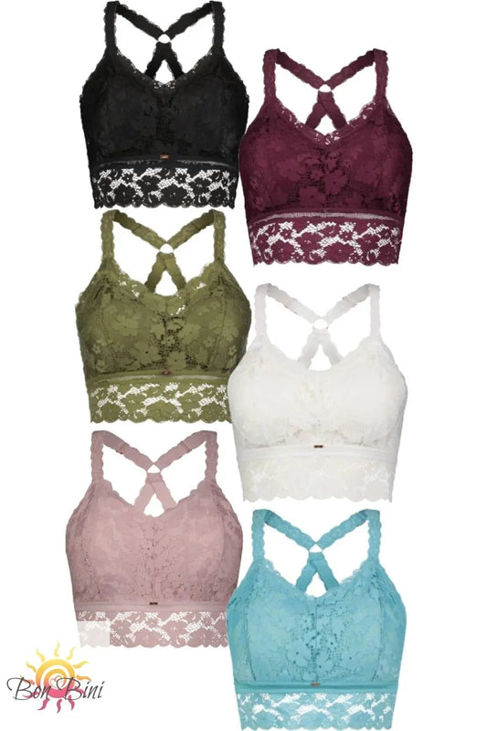 Flores Lace Bralettes