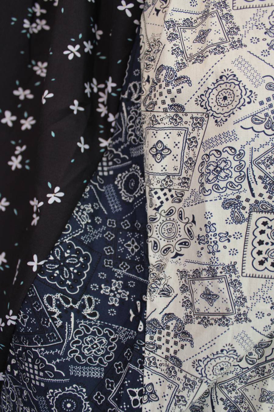 Free Spirited Patchwork Overall Dress