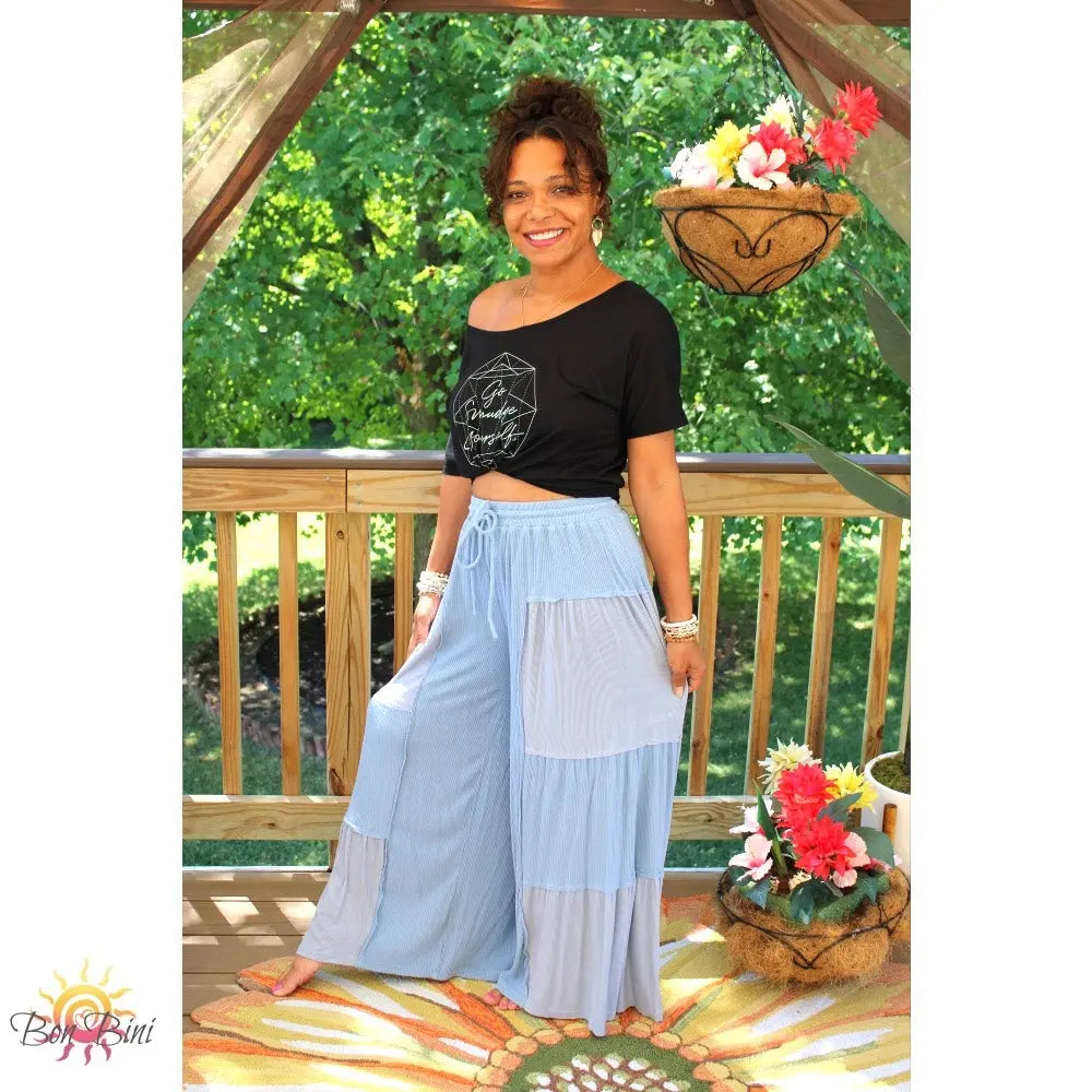 POL Stroll Along Culottes Wide Leg Pants
