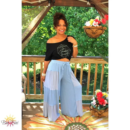 POL Stroll Along Culottes Wide Leg Pants