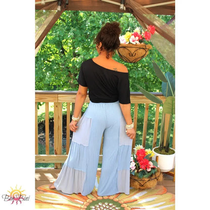 POL Stroll Along Culottes Wide Leg Pants