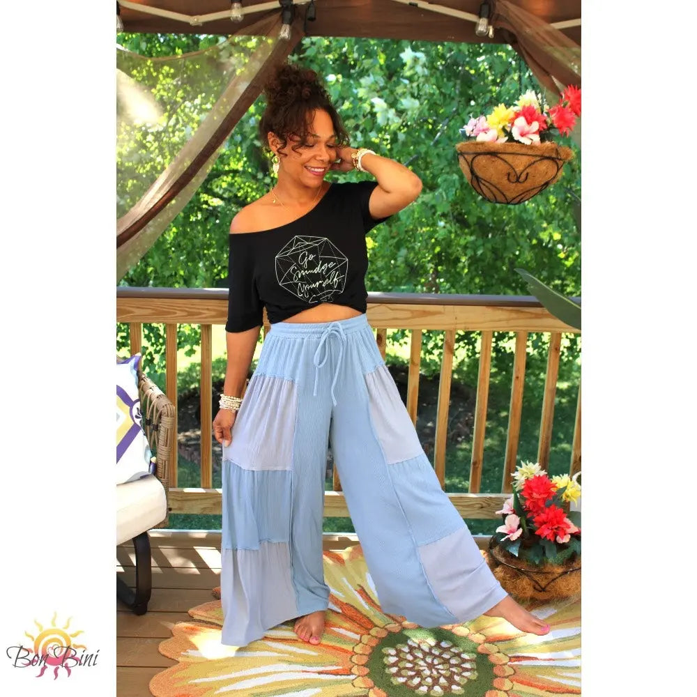 POL Stroll Along Culottes Wide Leg Pants
