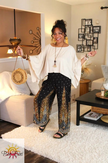 Essential Boho Poncho Top