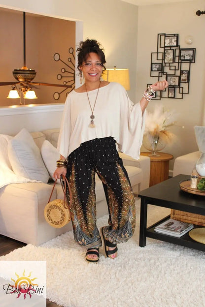 Essential Boho Poncho Top
