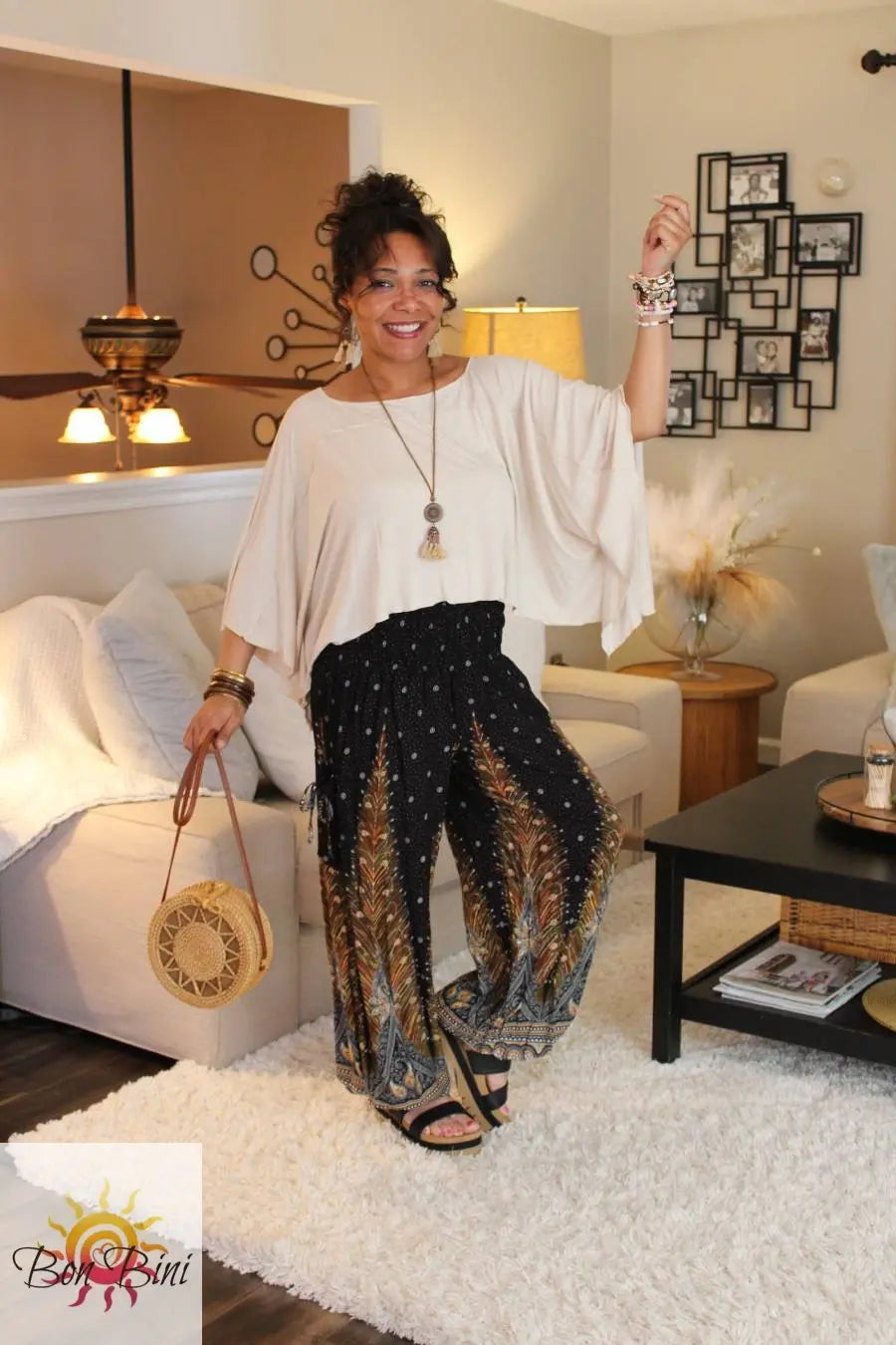 Essential Boho Poncho Top