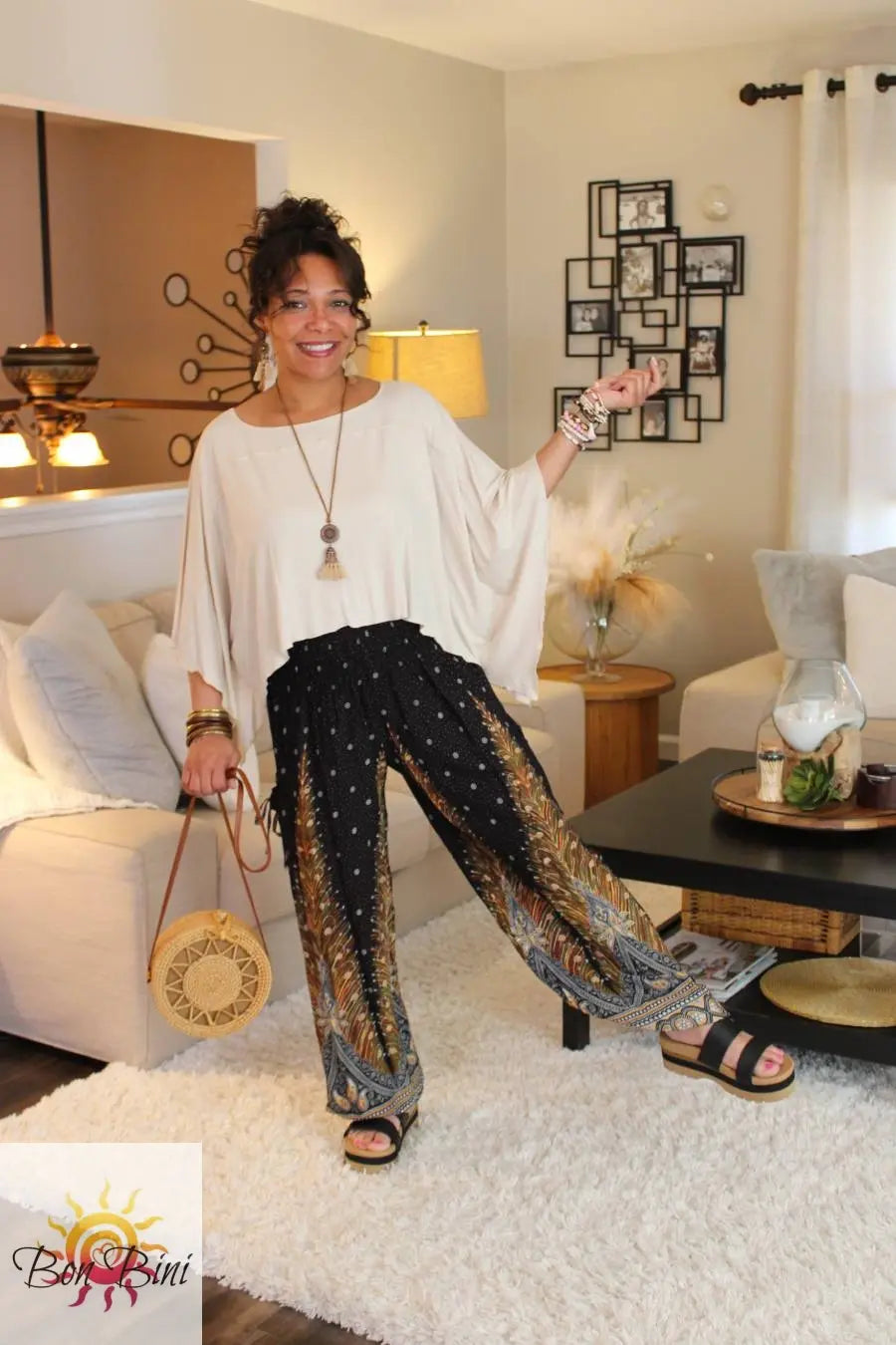 Essential Boho Poncho Top