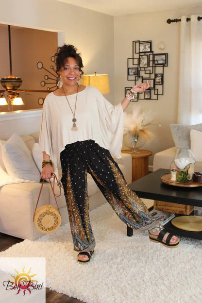Essential Boho Poncho Top