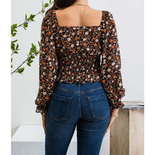 Load image into Gallery viewer, Harvest Moon Floral Top
